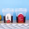 Directo de fábrica 380 ml en Wang Ji jugo de arrayán de hielo cuadrado de plástico empaque taza jugo caja de plástico bebida