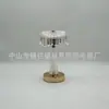 Lámpara de Mesa Decorativa Popular Transfronteriza al por Mayor Estilo Europeo Mariposa Lámpara de Ambiente Dormitorio Mesita de Noche Táctil Luz Nocturna Creativa