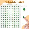 Adesivos de Natal populares transfronteiriços para decoração, adesivos criativos do Papai Noel, adesivos autoadesivos culturais e criativos para planner