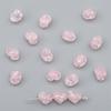 AliExpress Acrílico Coração Gordo Contas de Pipoca Contas Craqueladas DIY Feito à Mão Pulseira Brincos Acessórios