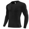 Top Deportivo Multifuncional de Moda de Comercio Exterior, Alta Elasticidad, Secado Rápido, Ajustado, Manga Larga, Multicolor, para Fitness y Natación, Transpirable