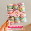 Diademas Elásticas Infantiles para Bebés, Gomas de Pelo de Alta Elasticidad para Niñas, Anillos Pequeños para el Pulgar