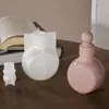 Molde de Silicona para Botella de Perfume de Cristal y Resina, Botella de Deriva, Florero de Ratán para Aromaterapia, Florero