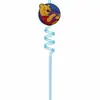 Dibujos animados Winnie the Pooh Pajitas Espirales de Colores Pegatinas Creativas para Pajitas Decoración de Fiesta Pajitas Curvas Venta al por Mayor Transfronteriza