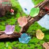 Transfronterizo Nuevo Luminoso Pequeño Caracol Jardinería Paisajismo DIY Decoraciones Accesorios Micro-paisaje Miniatura Mini Pequeños Adornos