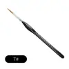 Novo G130 pincel de lobo linha de gancho Caneta aquarela pelo macio pintura a óleo ponta fina de caneta linha de gancho caneta de linha de gancho para desenho à mão borda de gancho