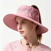 Sombrero de Pescador Puede Revelar Cola de Caballo, Sombrero Versátil de Secado Rápido Transpirable, Sombrero de Sol para Pesca al Aire Libre en Verano Anti-UV