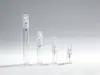 Frasco de perfume con subenvase de bayoneta de 2/3/5/10 ml, prensa de pulverización, muestra de niebla fina, portátil, de viaje, de vidrio