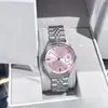 Relógio da Rainha Mãe para mulheres, luxo leve, azul gelo Saturno, mostrador pequeno, cravejado de diamantes, pulseira de aço, à prova d'água, quartzo, relógio feminino moderno e estiloso