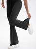 Pantalones de Yoga Europeos y Americanos de Cintura Alta Levanta Glúteos con Cordón, Sensación de Segunda Piel, Alta Elasticidad, Sin Costuras, Moldeadores, Pierna Ancha, Ligeramente Acampanados, Pantalones Largos Deportivos Casuales