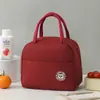 Bolso Bolso de Almuerzo Bolsa de Almuerzo Bolsa Térmica para Oficina Estudiantes con Bolsa Fanfan Bolsa de Almuerzo para Estudiantes de Primaria con Bolsa Fanfan