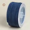 Corda Redonda Pequena 2mm 3mm Pulseira Artesanal Cordão para Colar Cordão para Pingente Fio para Joias Cordão DIY Venda por Atacado