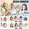 Merchandising Popular de Estrellas de Anime Insignias de Caja Sorpresa 75mm Hojalata Láser Doble Destello Artesanía Mixta Al por Mayor