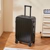 Mala de viagem feminina universal com rodas, multifuncional, senha para estudantes, mala de viagem silenciosa, forte e durável