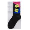 Calcetines altos Sponge Baby marca de moda europea y americana calcetines para hombre tubo largo Paida estrella pulpo media pantorrilla calcetines de baloncesto de dibujos animados