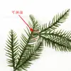 Planta Verde Simulada de Alta Calidad Pino de Tres Puntas Accesorios de Plástico Guirnalda de Navidad Ratán de Pino Tanque de Agua Accesorios para Micro Paisajismo