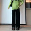 Pantalones de Maternidad para Invierno, Forrados de Polar, Pantalones Casuales de Pierna Ancha, Tallas Grandes, Adecuados para Mujeres Petites, No Aprietan la Barriga, Pantalones Largos para Usar en Invierno