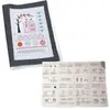 Livro de Costura para Novos Produtos Transfronteiriços, Livro de Técnica de Costura, Livro de Costura com Folhas Soltas, Kit de Costura DIY de Algodão e Linho, Conjunto de Ferramentas de Costura