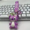 Pegamento Blando de PVC Animación de Dibujos Animados Stitchai Colgante Llavero Regalo Creativo Llavero para Coche Bolsa Llaves