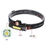 Luz de trabajo magnética transfronteriza Faro LED para exteriores cob carga lámpara de cabeza luz de pesca luz fuerte faro de pesca nocturna