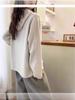 Nuevo Estilo Otoño Temprano 2025 Suéter 100% Lana para Mujer con Media Cremallera y Capucha Diseño Holgado Adelgazante Top de Cachemira