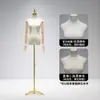 Adereços de manequim para loja de roupas, manequim feminino de meio corpo para exposição de roupas femininas, cabide, manequim de vestido de noiva, Maibao