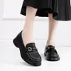 Comercio Exterior Transfronterizo Primavera/Verano 2026 Nuevos Mocasines Cómodos para Mujer con Punta Redonda sin Cordones Que No Cansan los Pies