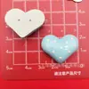 Accesorios Plásticos de Bricolaje de Colores Simulados en Forma de Corazón con Puntos Estilo Chanel Pequeño para Pinzas de Cabello, Fundas de Teléfono, Hebillas de Zapatos y Adornos