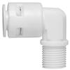 Conector rápido de dente externo Yixing 1 ponto dente externo girar cotovelo de 2 pontos purificador de água de cozinha máquina de água pura RO ultrafiltração mangueira de PE