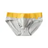 Calzoncillos de algodón para hombre tiro bajo ajustados estampados moda ropa interior para hombre sexy ajustados ropa interior para hombre ME7125SJ