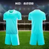 Atacado Transfronteiriço Conjunto de Uniforme de Futebol Infantil Versão em Branco Sublimado Camisa de Futebol Secagem Rápida Respirável