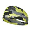 Moda europeia e americana camuflagem adolescentes meninos e meninas fitness guia de suor faixa antiperspirante Faixa de cabelo absorvente de suor esportiva faixa de cabeça