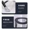 Inodoro metálico plegable simple reforzado de acero al carbono para ancianos, resistente a la suciedad, antideslizante, reforzado, inodoro móvil portátil para mujeres embarazadas