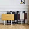 Mesa Dobrável Personalizada para Uso Doméstico, Conjunto Simples de Mesa e Cadeiras Dobráveis para Apartamentos Pequenos, Mesa Dobrável Portátil para Dormitórios