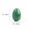 Jingde Joias Cristal Branco Natural Pedra de Ovo Pedra Colorida Cristal Decorativo Pedra Ágata Pedra Ornamentar Pedra Atacado