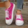 Sapatos rasos femininos, qualidade de exportação, design moderno com lantejoulas, estilo casual, adequados para o outono, disponíveis em tamanhos grandes, nova coleção 2024, bico redondo, para vendas transfronteiriças