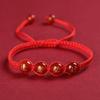 [Fábrica de Origen] ser no. 1 Pulsera de Cuerda Roja Estudiantes Examen de Admisión Universitaria Cuerda de Mano Examen Regalo Inspirador Tejido de Cuerda Roja
