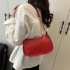 Bolso cuadrado pequeño y elegante con estampado de cocodrilo retro, popular bolso de hombro de verano 2025, bolso cuadrado pequeño informal de estilo occidental para axilas.