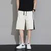 Versátiles 2025 de Moda Pantalones Cortos Pantalones de Verano Fabricante Nuevos Pantalones Deportivos de Cinco Puntos Estilo Coreano para Hombre Casual Juventud Rectos