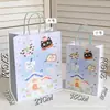 Bolsa de Regalo con Póster Nuevo de Dibujos Animados Original para Compras en Supermercado Tienda Departamental Regalo Asa Conveniente Bolsa de Regalo Conveniente