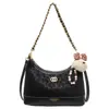 Bolso Pequeño Versátil con Cadena Estampado Leopardo para Mujer 2026 Nueva Moda Retro Bolso de Hombro Tipo Dumpling Otoño Invierno Popular Bolso Cruzado