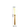 Acero Inoxidable 304 Vajilla Occidental Cuchillo, Tenedor, Cuchara de Estilo Romano, Cuchara de Servir, Espátula para Pasteles, Cuchillo para Mantequilla, Utensilios de Servicio para Restaurante
