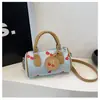 Bolsa de almohada estilo Navidad con estampado colorido 2026 Transfronteriza, Bolso de mano de alta gama para el trabajo, Bolso de hombro, Bolso cruzado