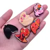 Charms Criativos para Sapatos em Formato de Órgão Borracha Macia de PVC Desenho Animado Crocs Acessórios DIY Fivelas de Decoração de Sapato Destacáveis Atacado em Estoque