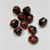 17*17mm Contas de Resina em Formato de Barril com Furo Grande para Miçangas DIY Roupas Acessórios de Cabeça Fivela de Cadarço Corrente de Bolsa Miçangas Acessórios de Vestuário