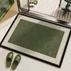 Alfombra de Piso Retro Estilo Francés para Baño, Alfombra Antideslizante para Entrada de Baño, Fácil de Mantener, Felpudo Absorbente de Agua, Alfombra de Piso Doméstica de Tierra de Diatomeas