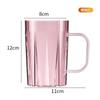 Vaso de Plástico para Cepillado de Dientes y Enjuague Bucal para Dormitorio Estudiantil, Vaso para Cepillo de Dientes de Baño Doméstico, Moderno y Sencillo