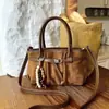 Bolso de hombro cruzado estilo retro, casual para mujer, nueva colección 2026, gran capacidad, diseño simple, adecuado para ir al trabajo