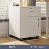 Armário de Arquivo Simples de Grande Capacidade para Escritório Armazenamento Sob a Mesa com Trava e Rodas Arquivo Móvel para Documentos Armário Baixo