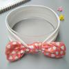 Diadema para bebé europea y americana Tocado de orejas de conejo de algodón Diadema para bebé Accesorios para el cabello anudados Fabricantes transfronterizos de niñas